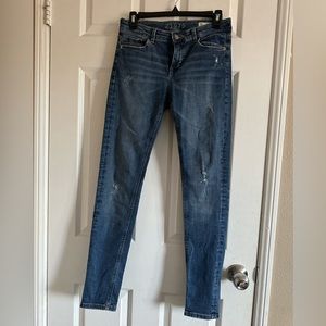 Zara jeans small mid rise skinny